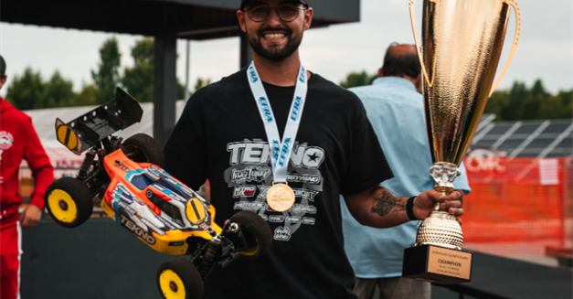 JOÃO FIGUEIREDO - CAMPEÃO DA EUROPA - 1/8 TT ECO